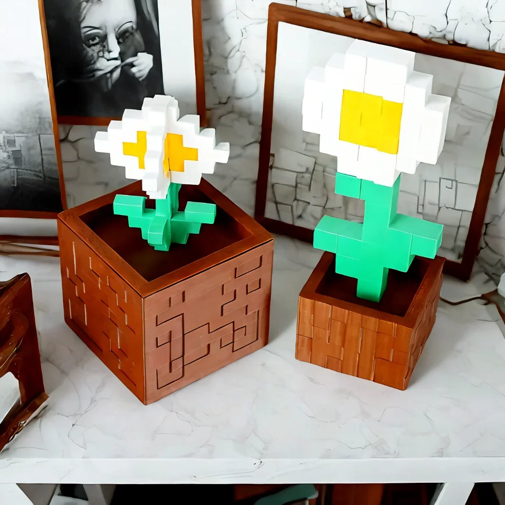 3D nyomtatott virág