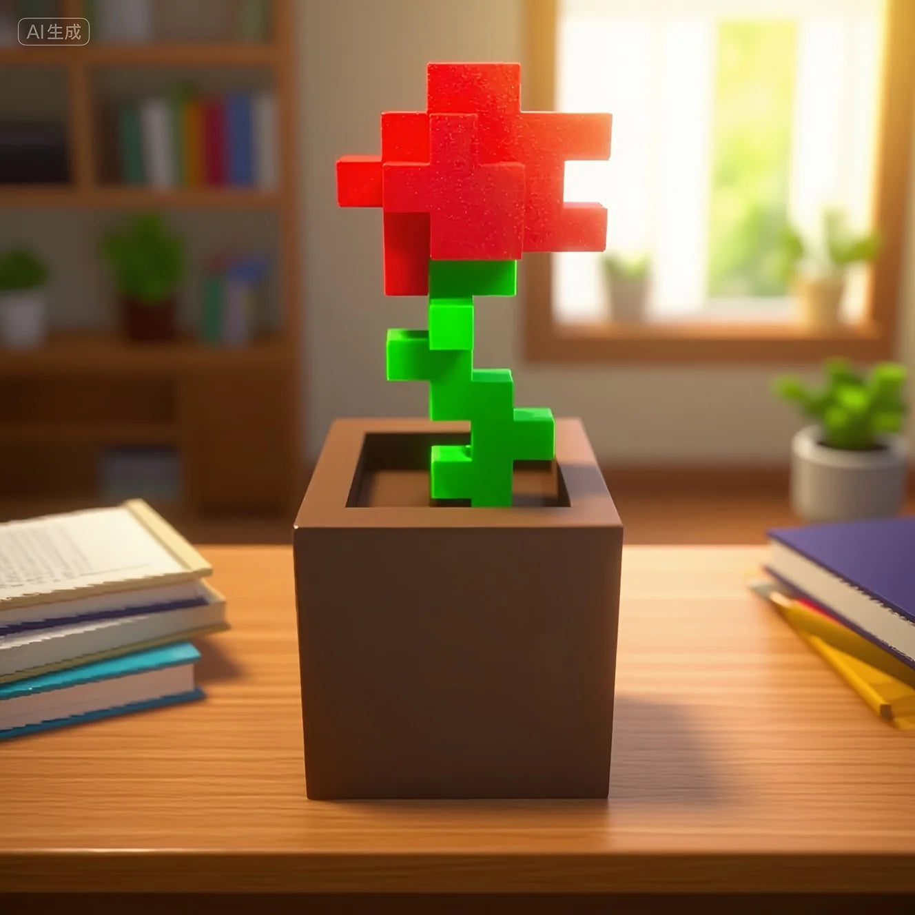 3d nyomtatott virág