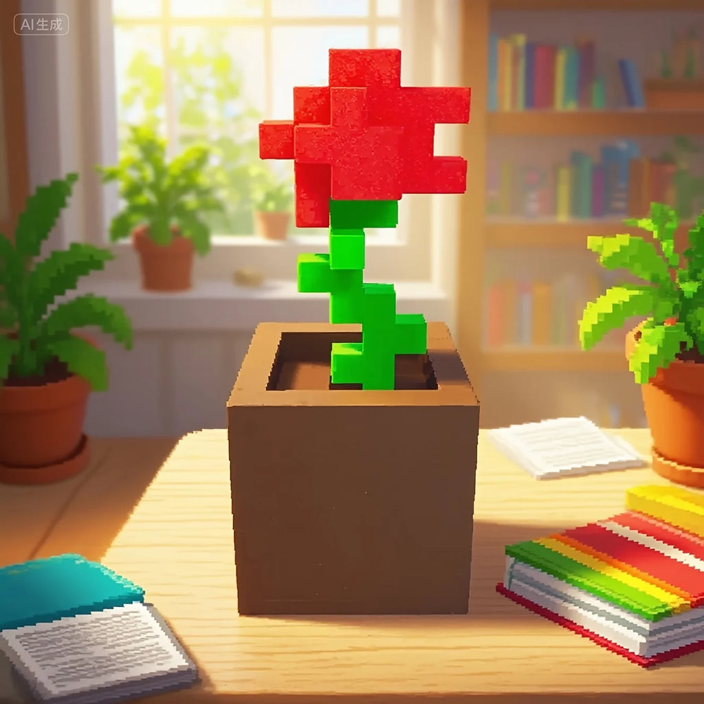 3d nyomtatott virág