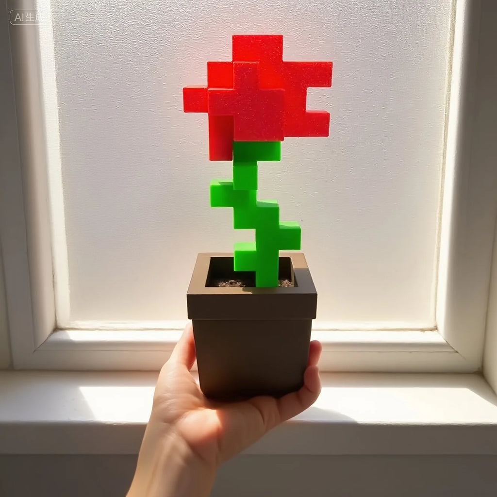 3d nyomtatott virág