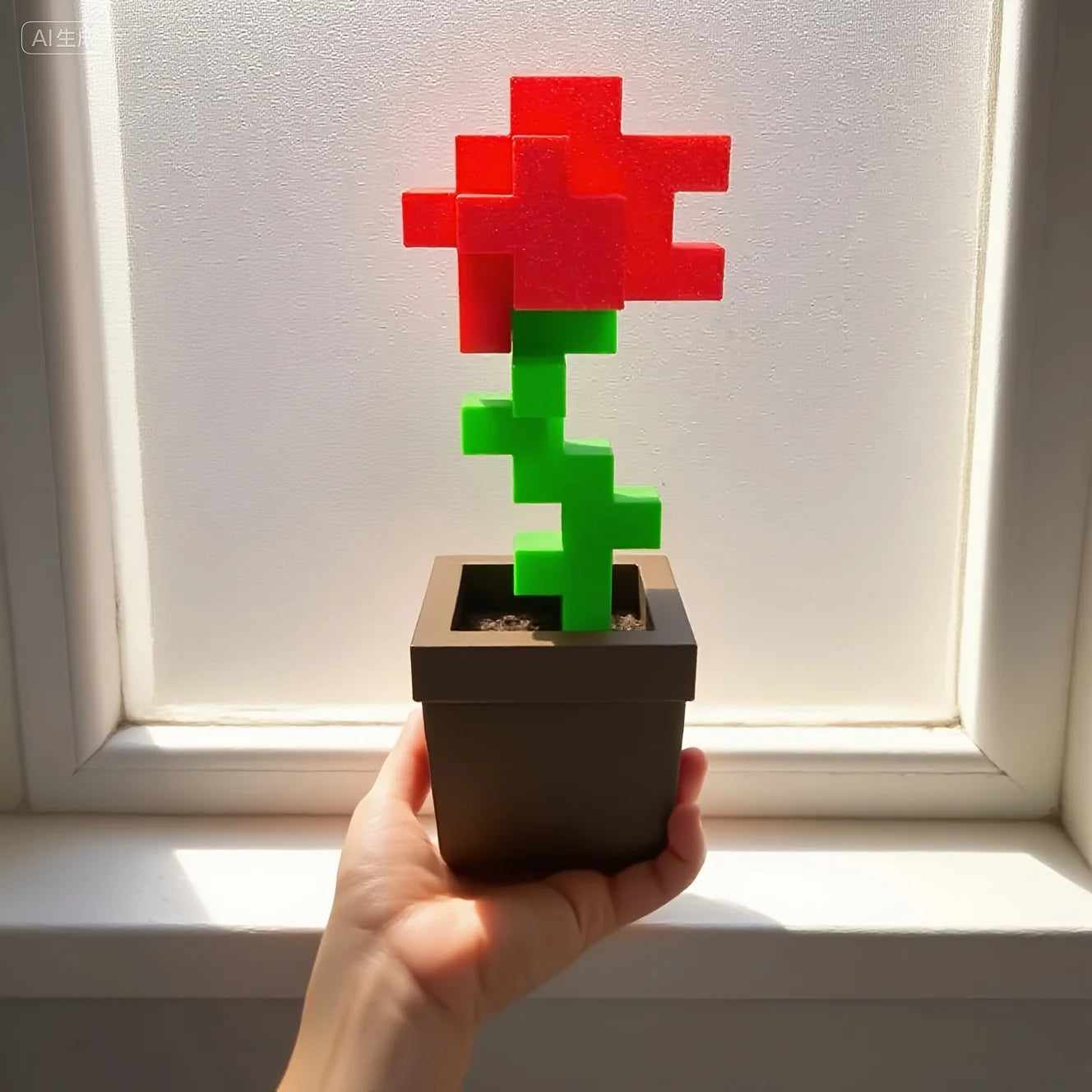 3d nyomtatott virág