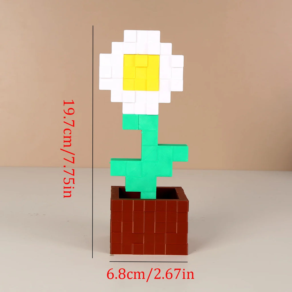 3D nyomtatott virág
