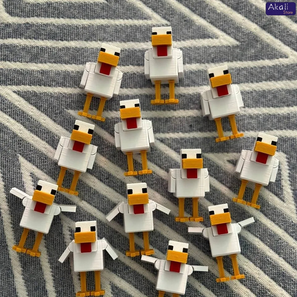 3D nyomtatott csirke