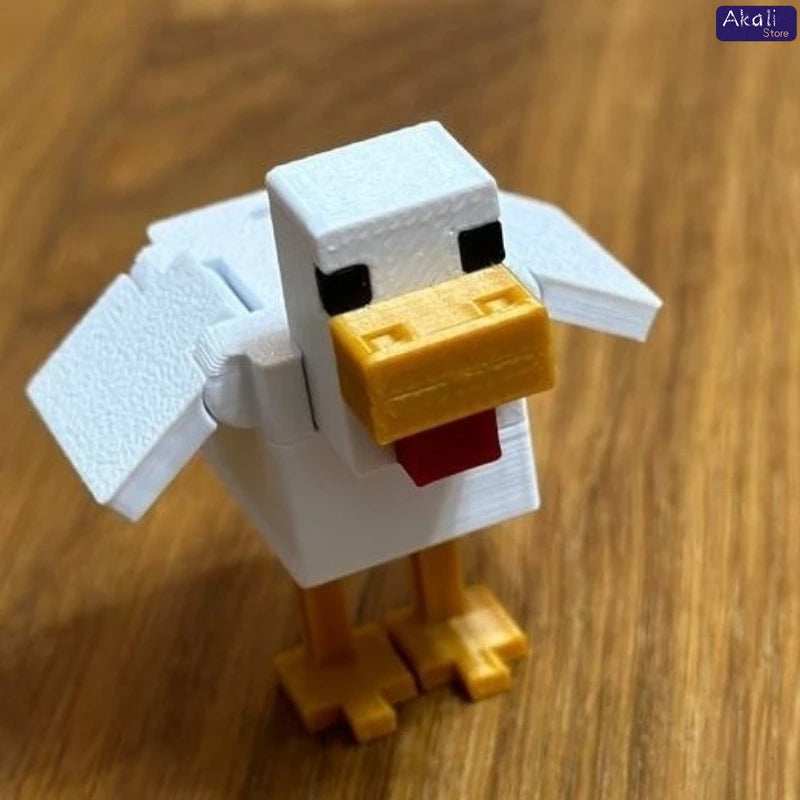 3D nyomtatott csirke