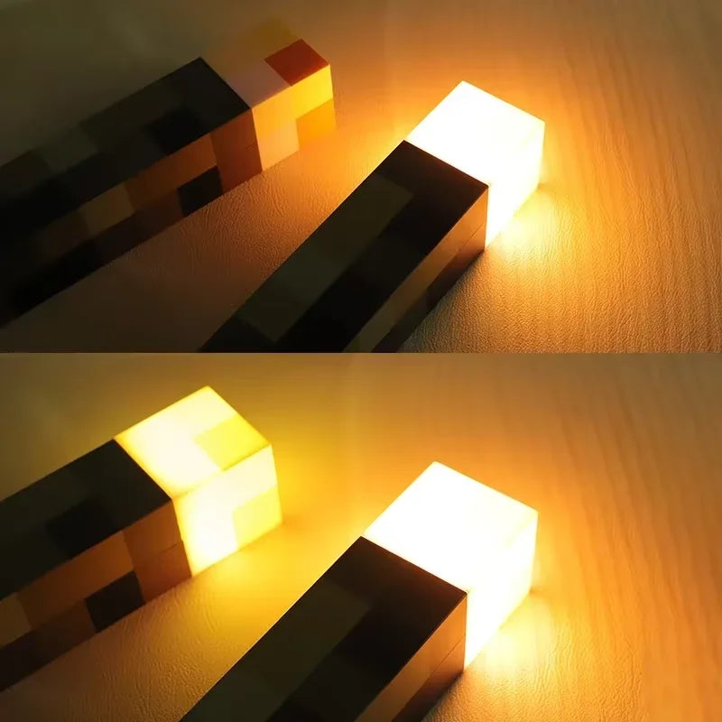 Minecraft LED fáklya