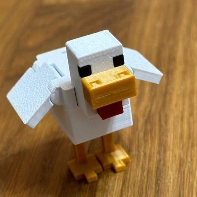 3D nyomtatott csirke